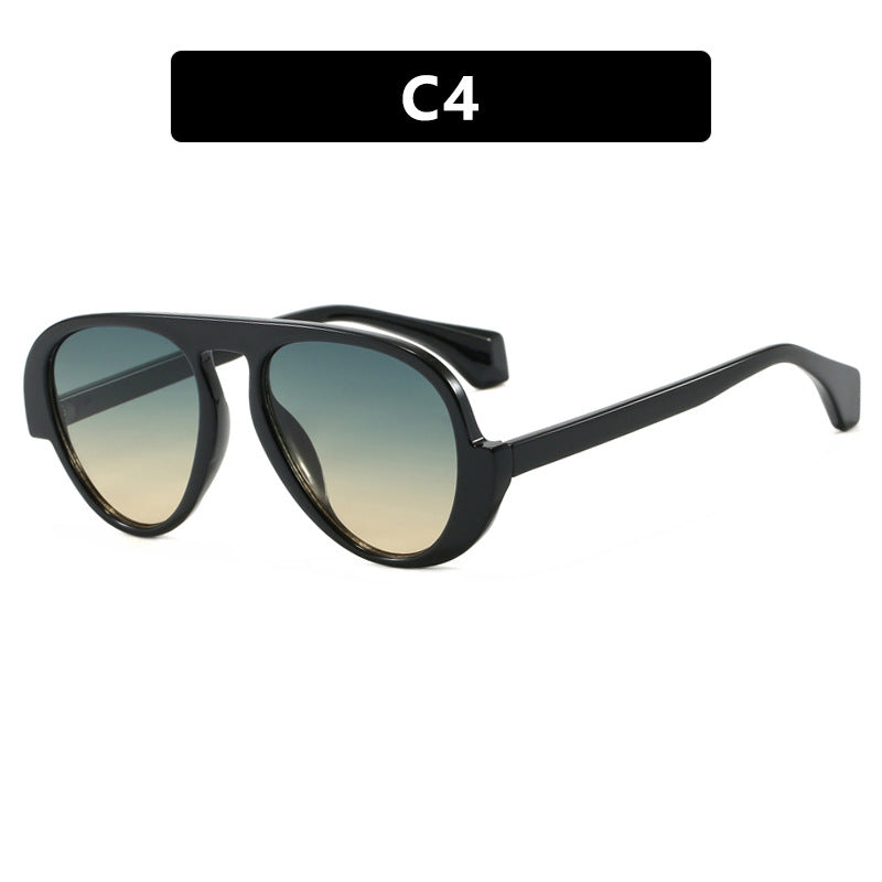 Damen Sonnenbrille mit einzigartigem Retro-Rahmen und UV-Schutz Brehn