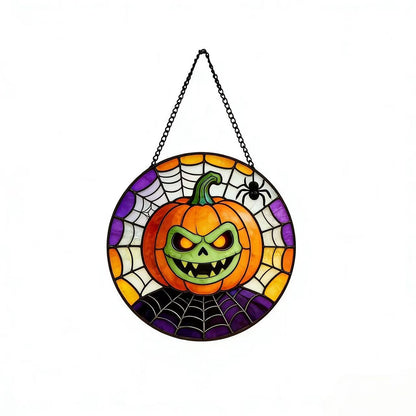 Dekorative Totenkopf Buntglas Wandkunst Brehn