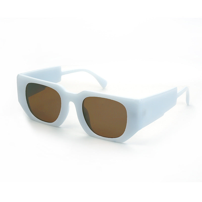 Damen Modische Sonnenbrille mit kantigem Rahmen und UV-Schutz Brehn