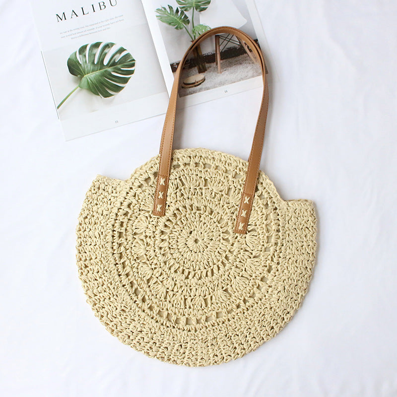 Rundgewebte Strandtasche Brehn