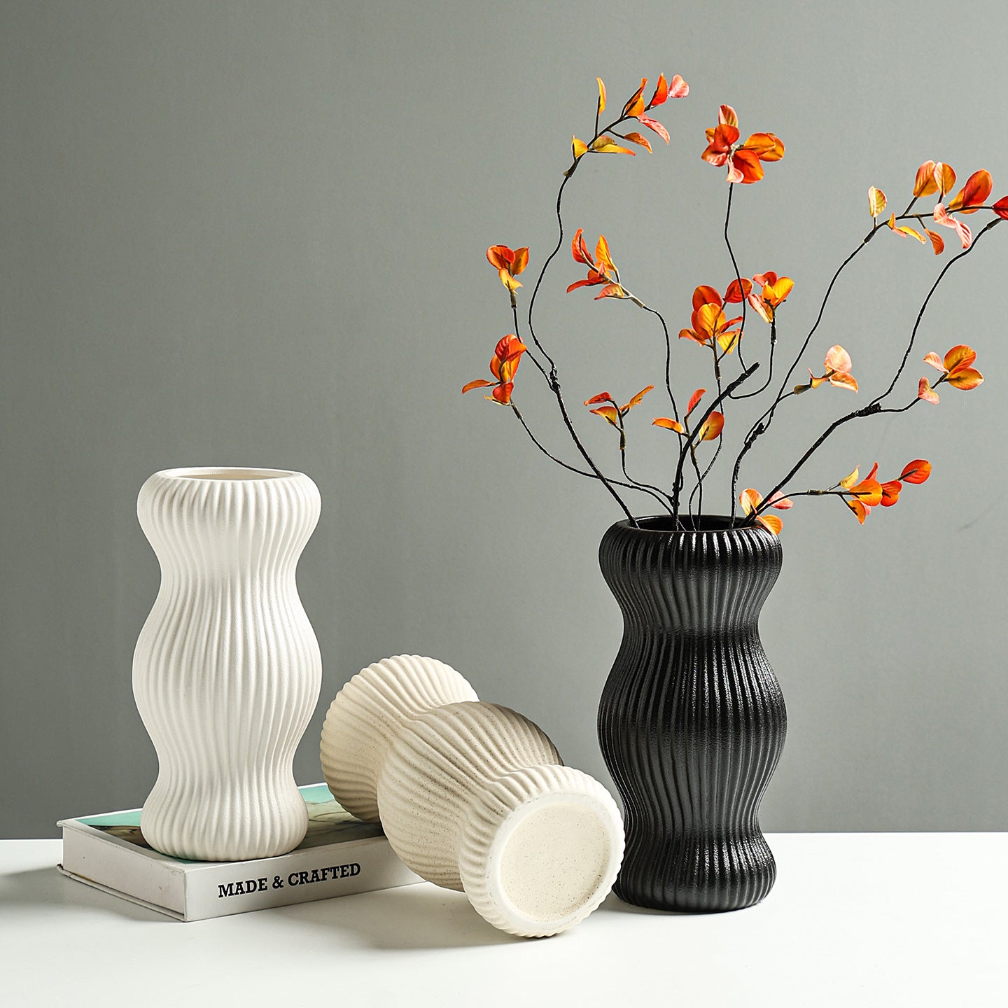 Heimdekorativer Porzellanvase