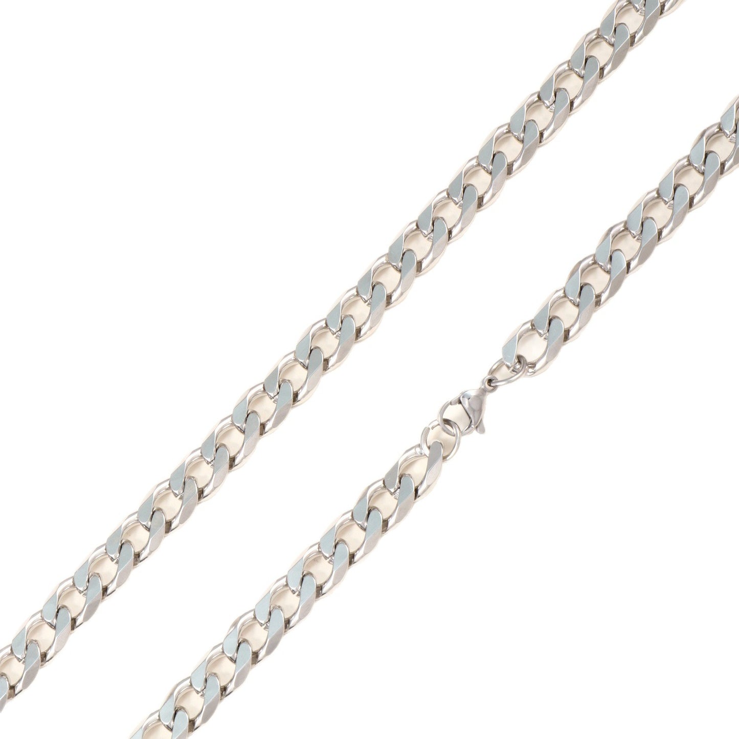 Fette Curb-Link-Kettenhalskette Brehn
