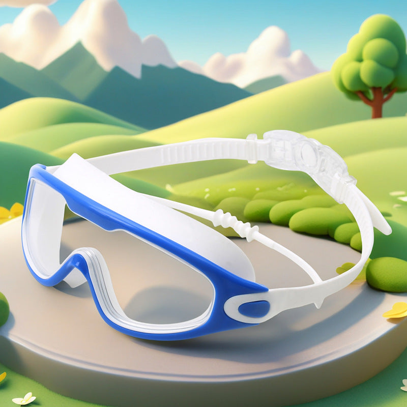 Wasserdichte Schwimmbrille mit Verstellbarem Nasenstück Brehn