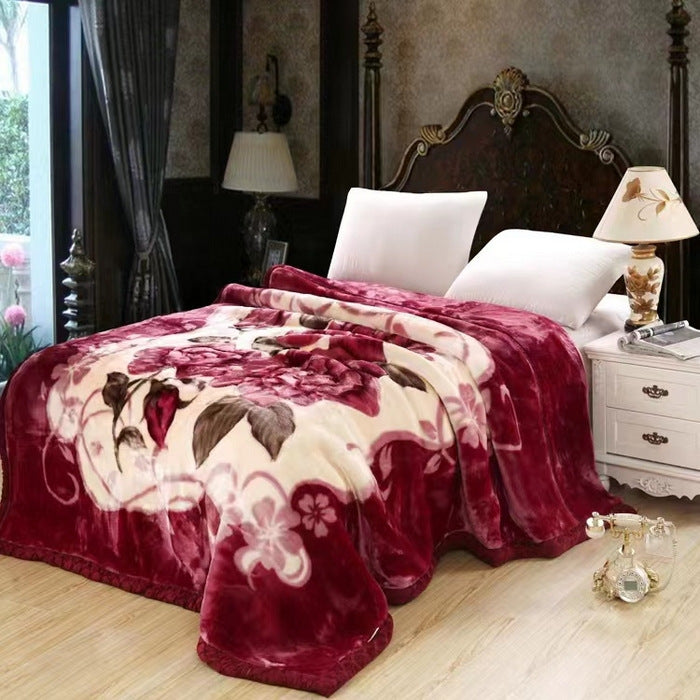 Damen Kuschelige Fleece-Decke mit Tiermotiv Brehn