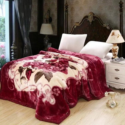 Damen Kuschelige Fleece-Decke mit Tiermotiv Brehn