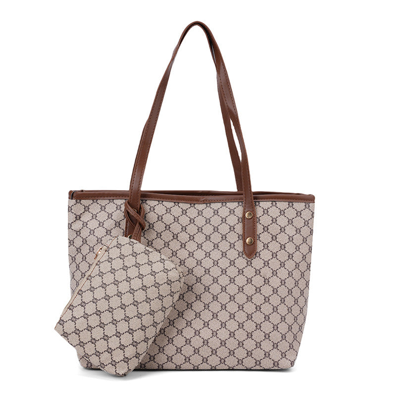 Elegante Designer-Handtasche mit passendem Beutel
