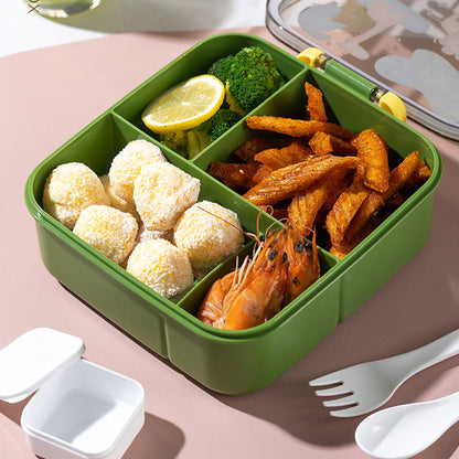 Spaß-Themen-Brotbox mit mehreren Fächern