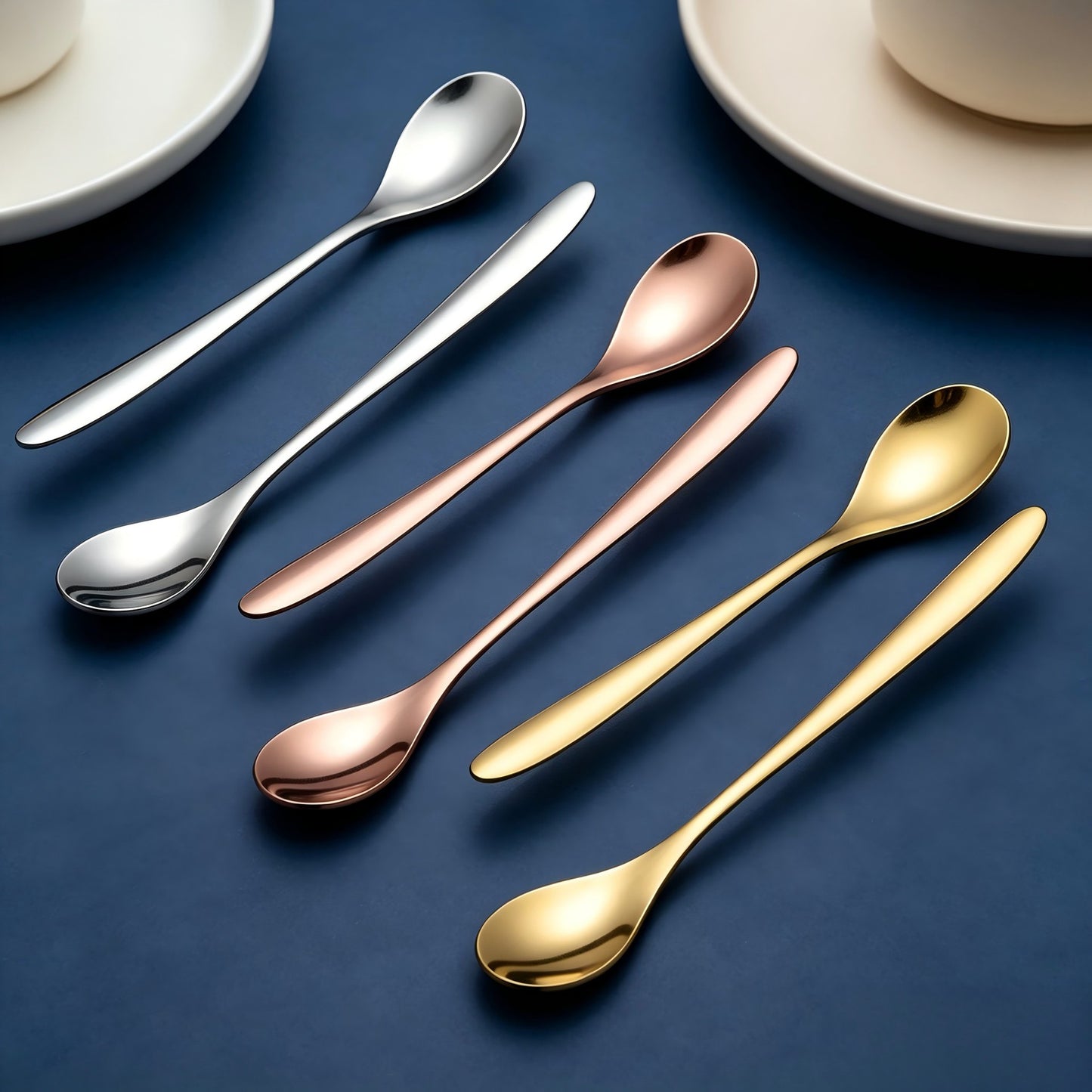 Eleganter Dessertlöffel Aus Hochwertigem Edelstahl Brehn