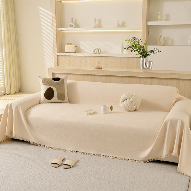 Gemütliche Fleece-Sofa-Wurfdecke