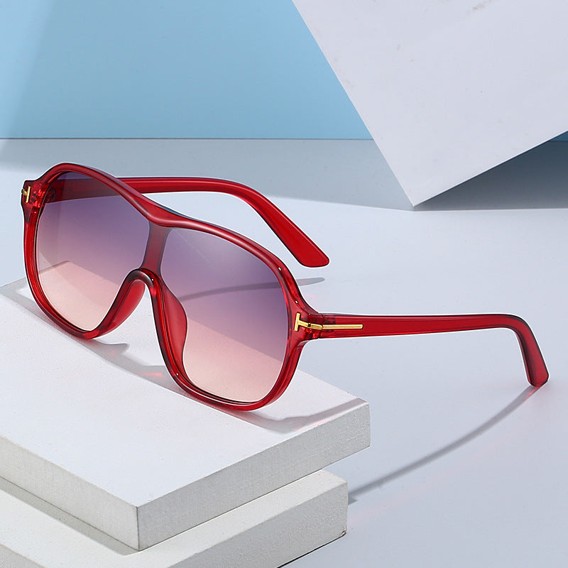 Damen modische Fahrrad-Sonnenbrille im angesagten Oversize-Design Brehn