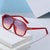 Damen modische Fahrrad-Sonnenbrille im angesagten Oversize-Design Brehn