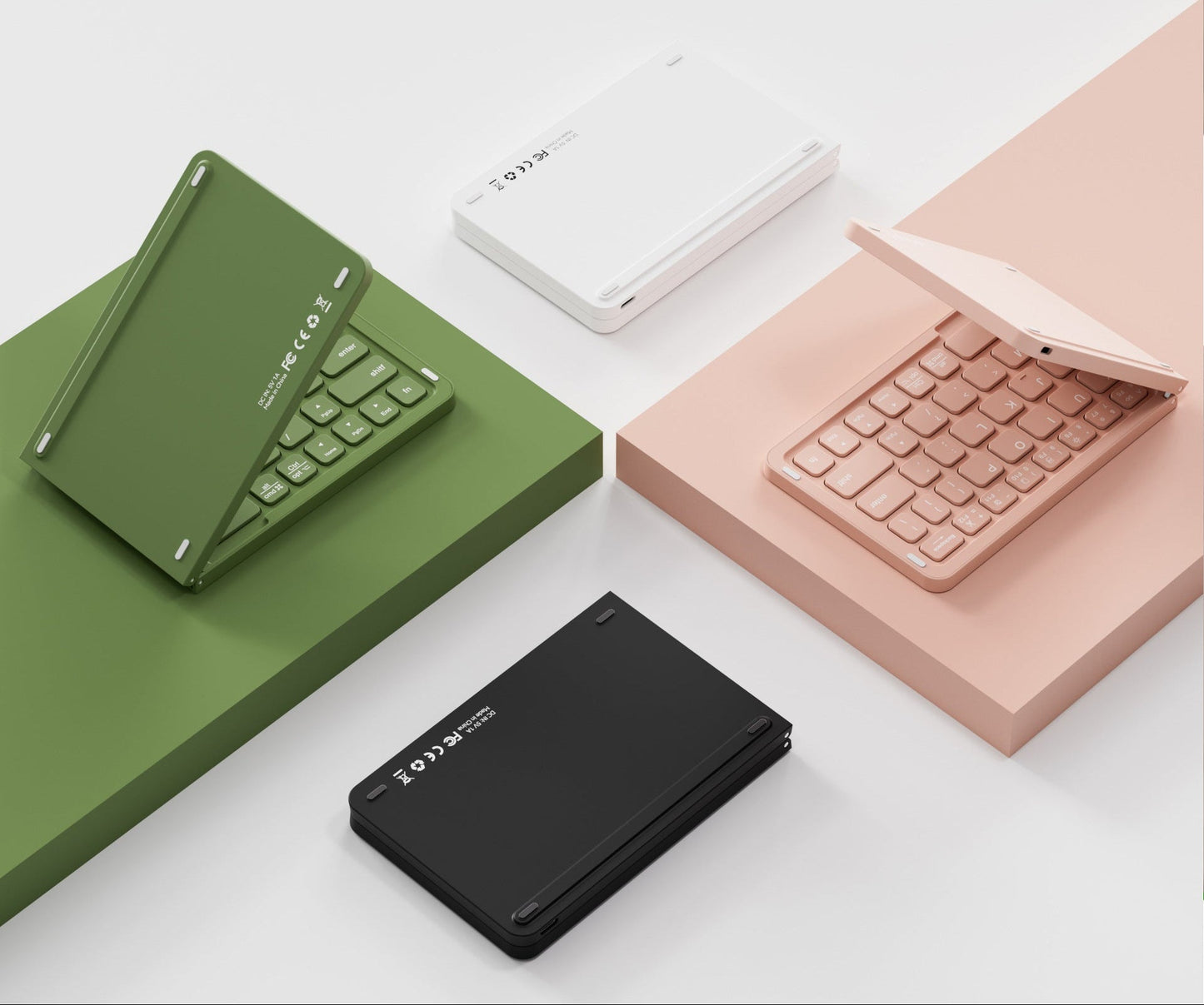 Ultra-Tragbare Bluetooth-Tastatur mit Multi-Geräte-Kompatibilität Brehn