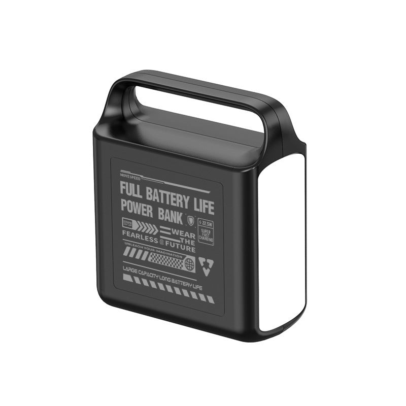 Tragbare Powerbank mit LED-Lichtfunktion Brehn