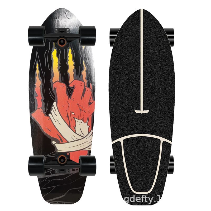 Künstlerisches Löwen Design Skateboard Brehn