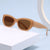 Damen modische Cat-Eye Sonnenbrille aus robustem Kunststoff Brehn