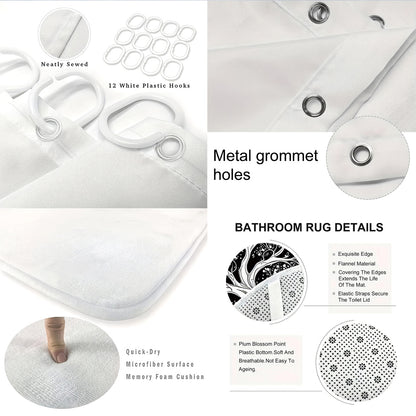 Künstlerisches Baumdesign Badezimmer Set Brehn