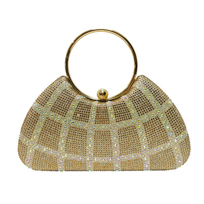 Rhinestone-besetzte Abendhandtasche