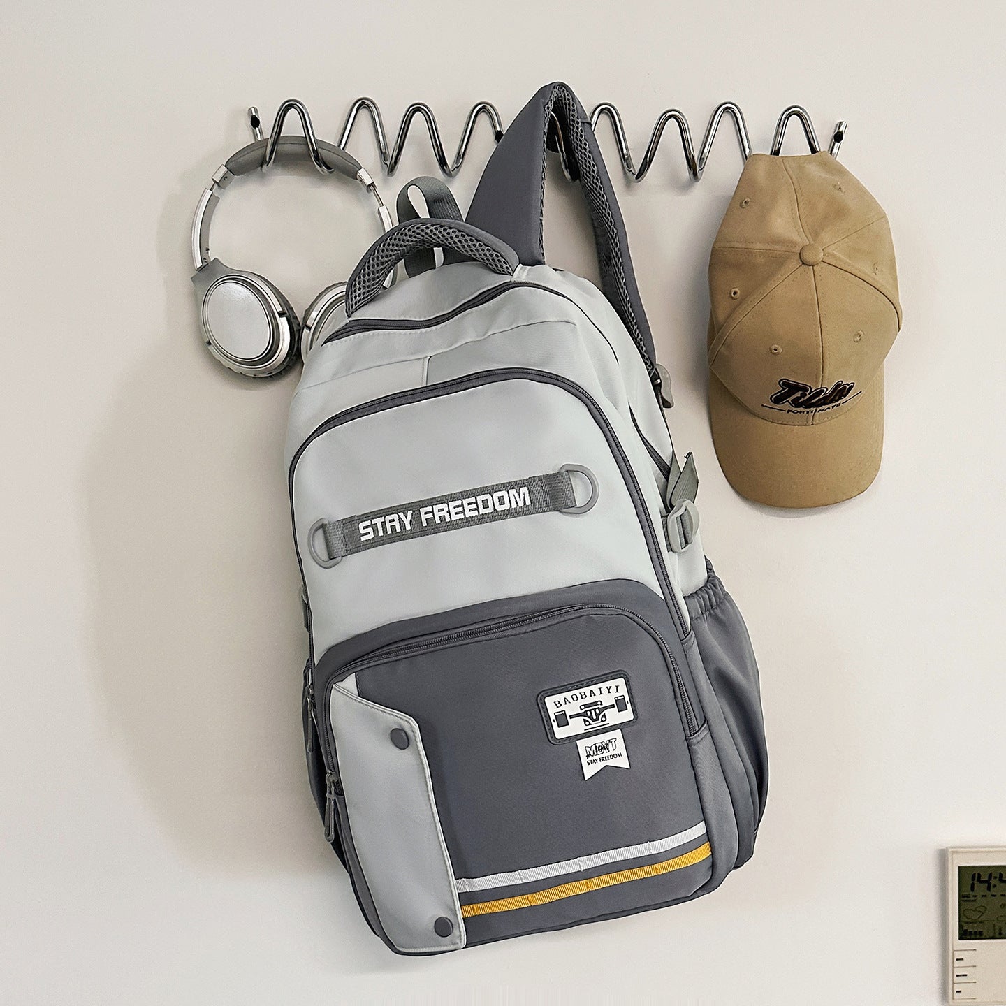 Vielseitiger Multi-Taschen Schulrucksack