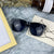 Fette Winkelrahmen Sonnenbrille Brehn