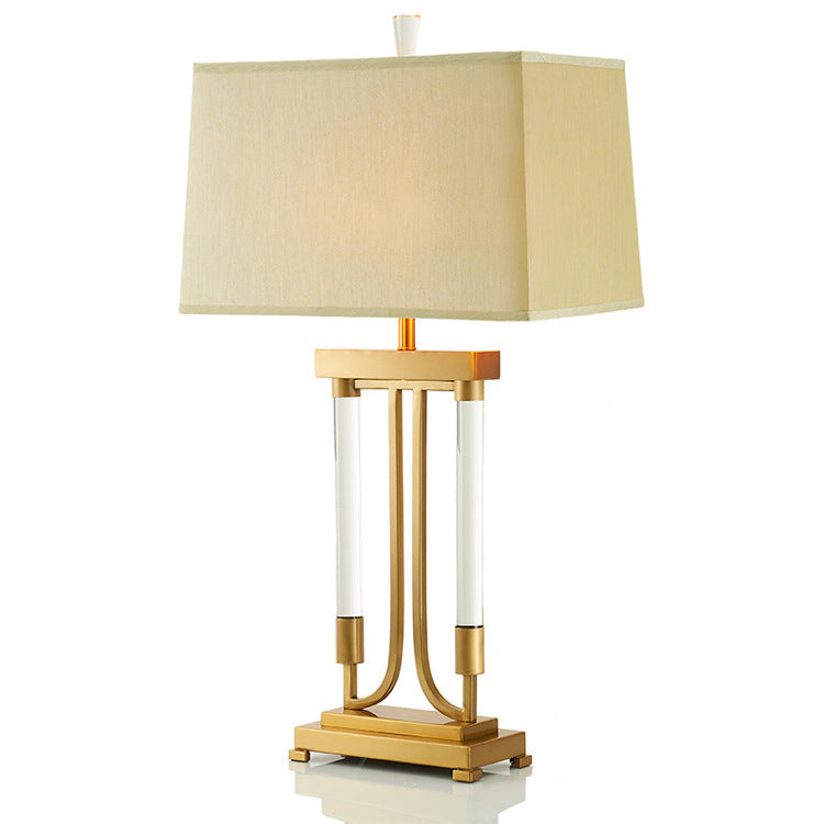 Elegante Kristallglas Tischlampe