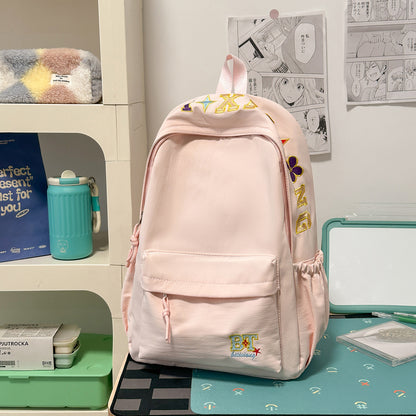 Trendy Bestickter Schulrucksack Brehn