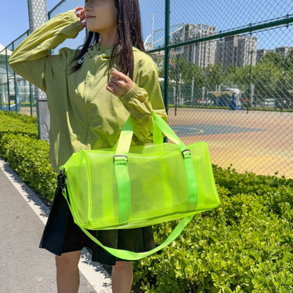 Transparente Mesh Sport Duffel Bag Brehn