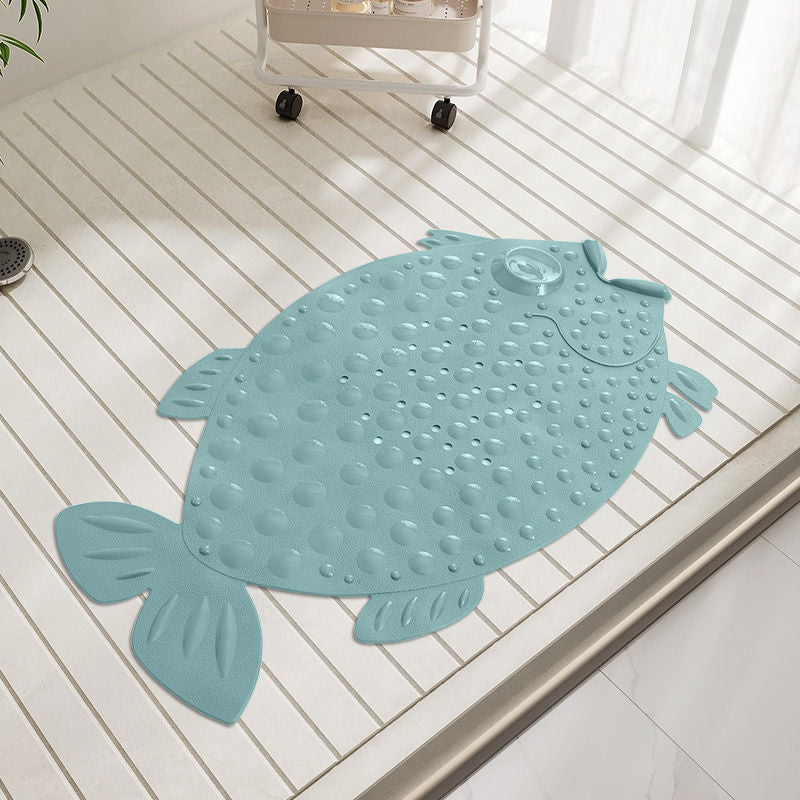 Niedliche fischförmige Badematte Brehn