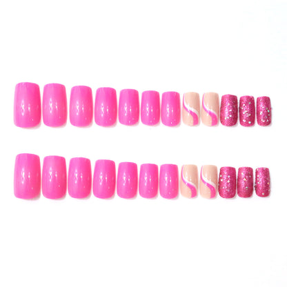 Trendige Acryl-Nail Design Brehn