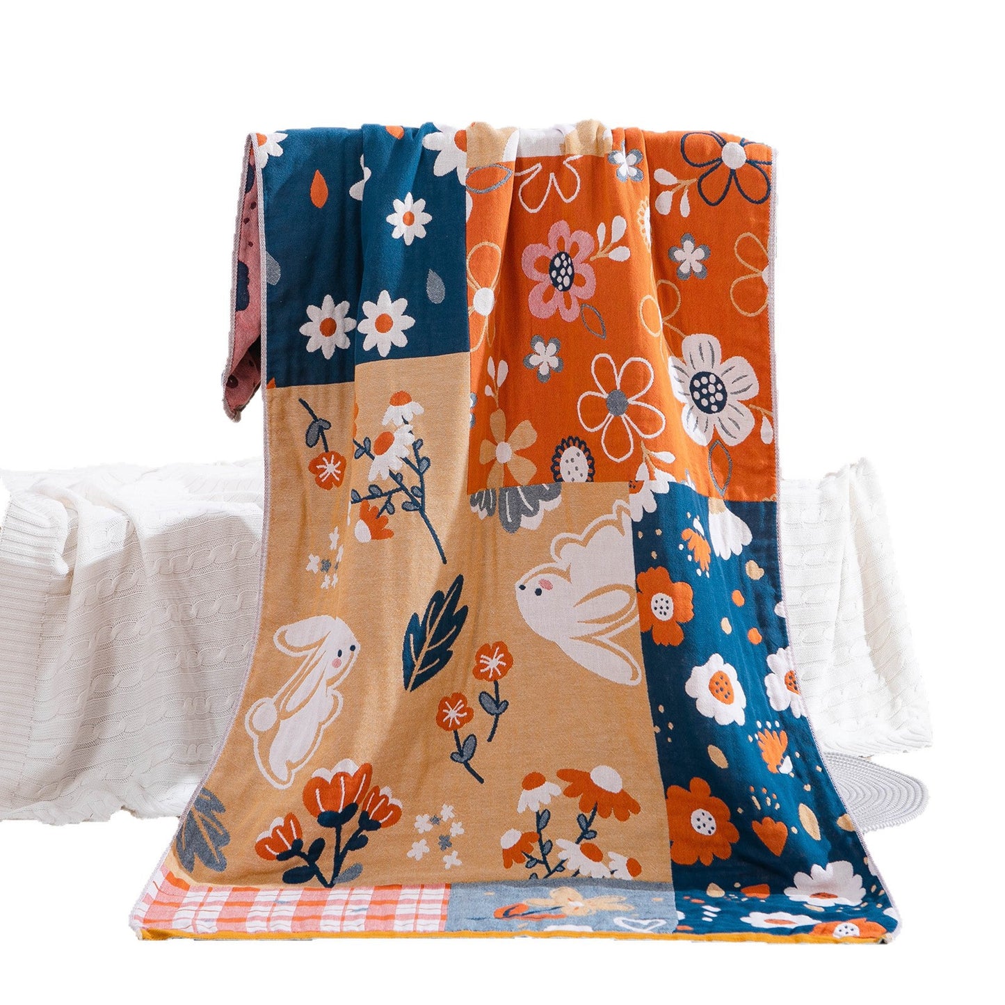 Damen Kuscheldecke mit charmantem Bärenmotiv Brehn