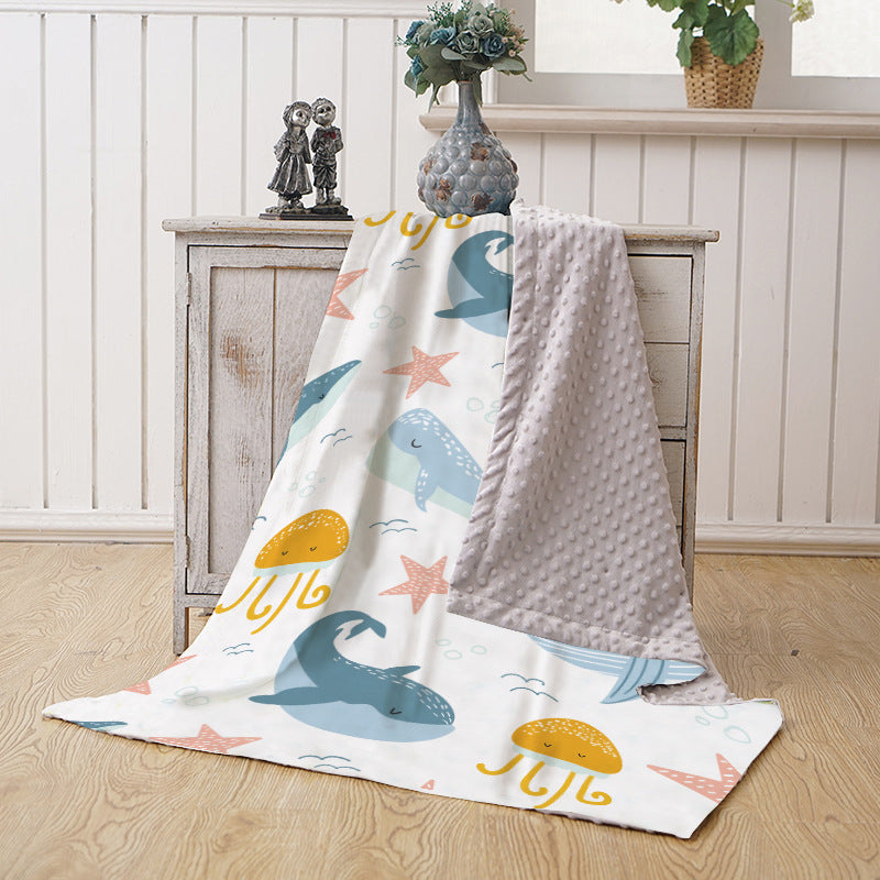 Damen Kuscheldecke im Dinosaurier-Design Brehn