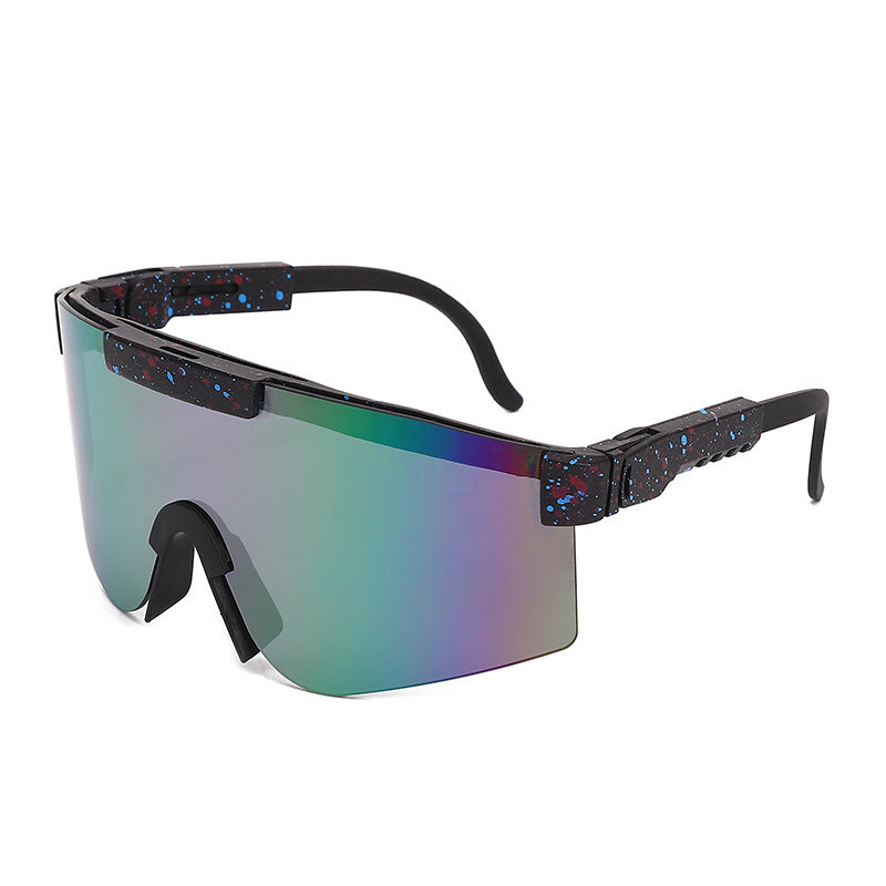 Damen Sportliche Statement-Sonnenbrille im modernen Design Brehn