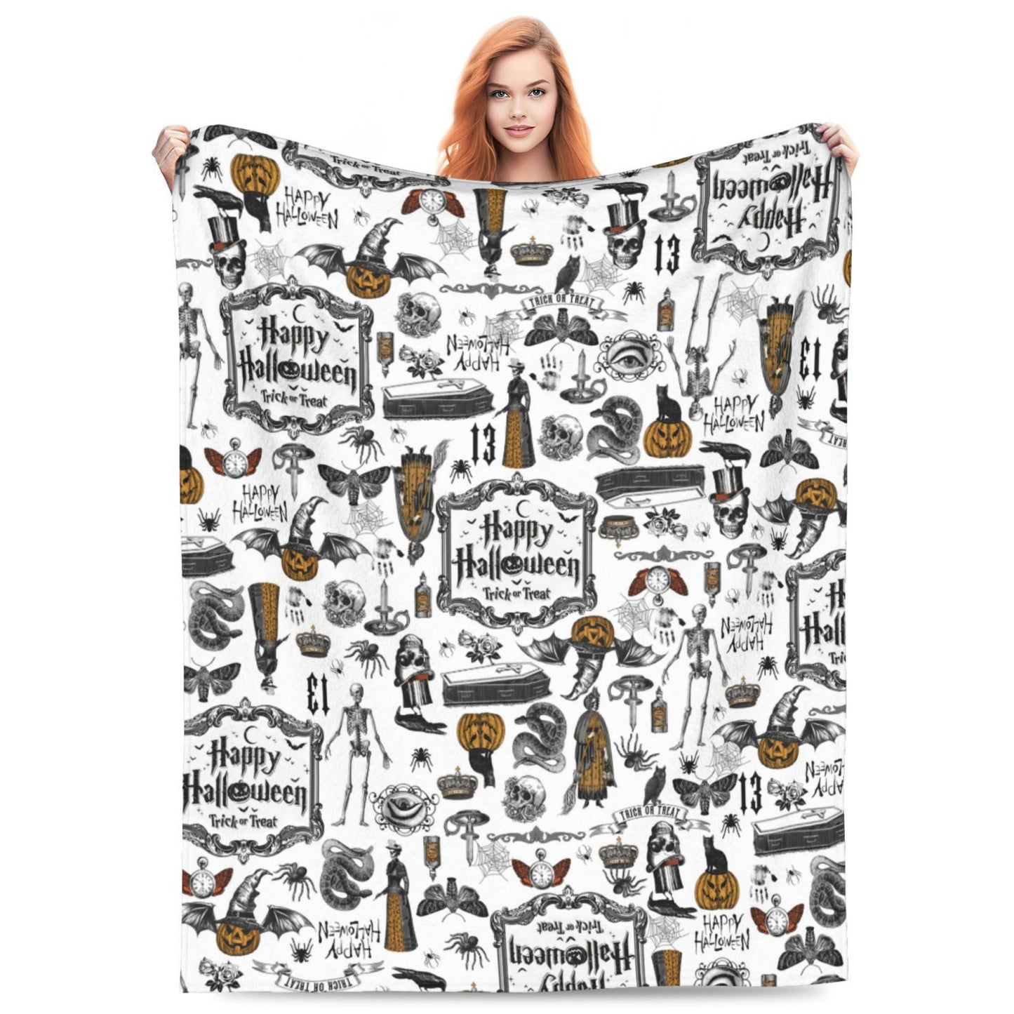 Halloween-Themen Gemütliche Fleece-Decke