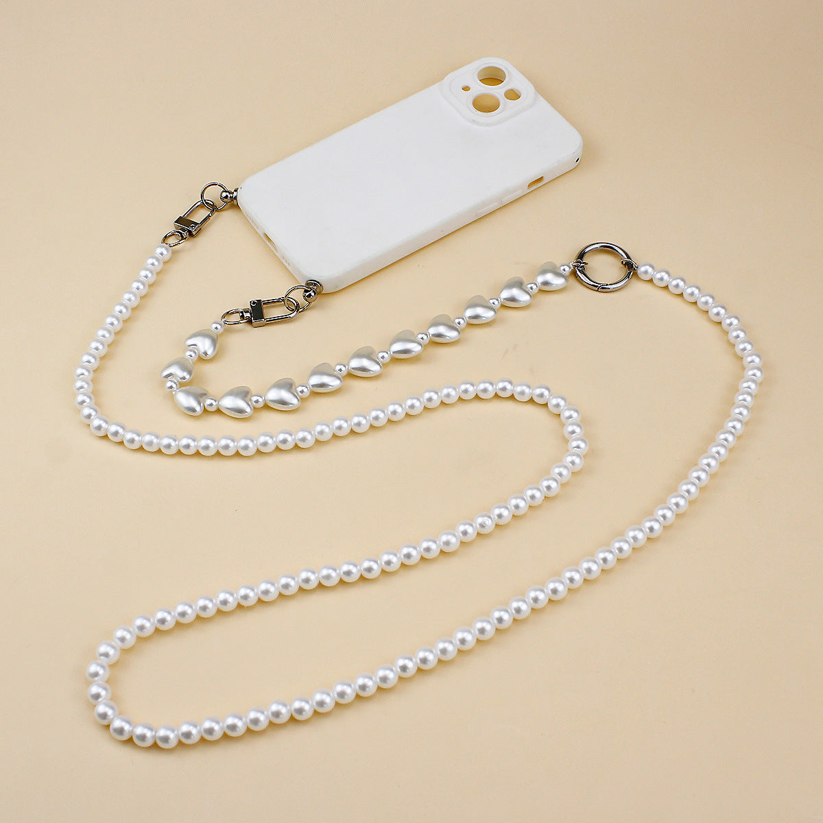 Elegante Perlenstich Halskette Brehn