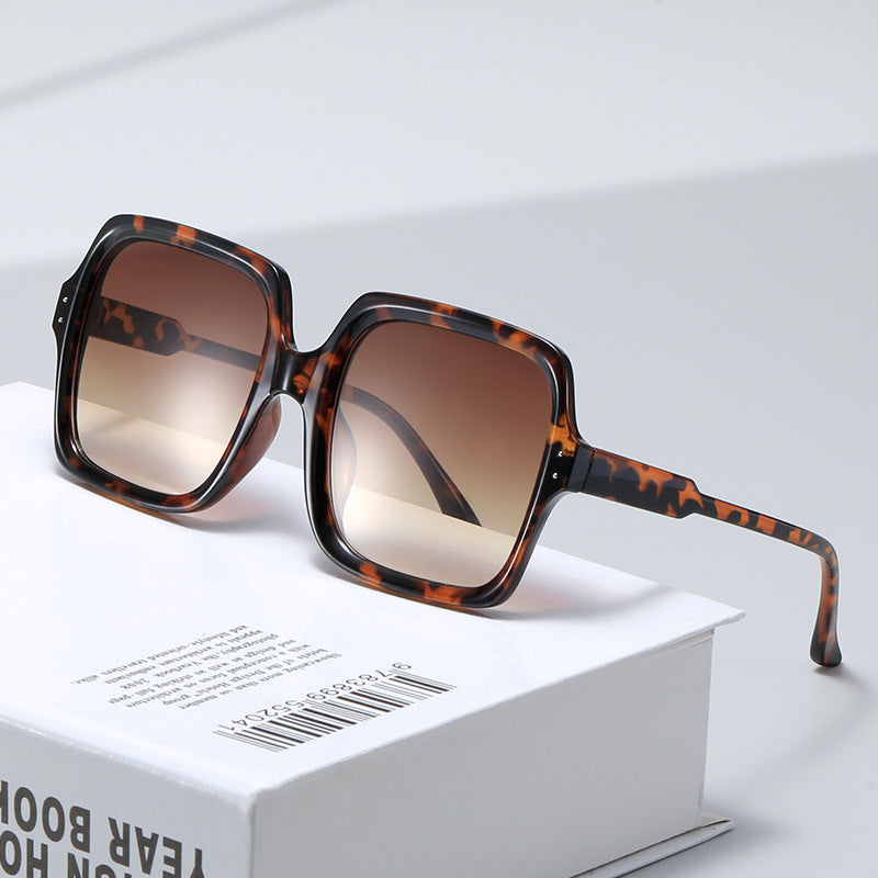Damen modische oversized Sonnenbrille mit modernem Design Brehn