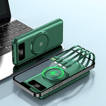 Tragbare Powerbank mit Kabelloser Ladefunktion Brehn