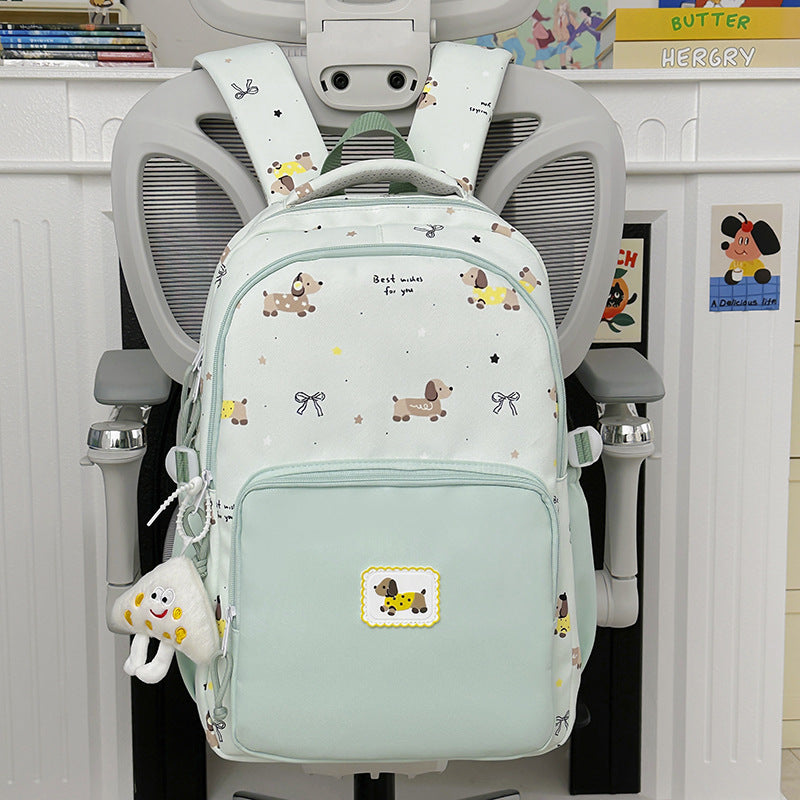 Verspielt Hunden-Themen Rucksack