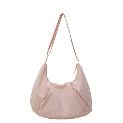 Weiche Stoff Freizeit Schultertasche