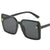Damen Oversized-Sonnenbrille mit eleganten Gläsern Brehn