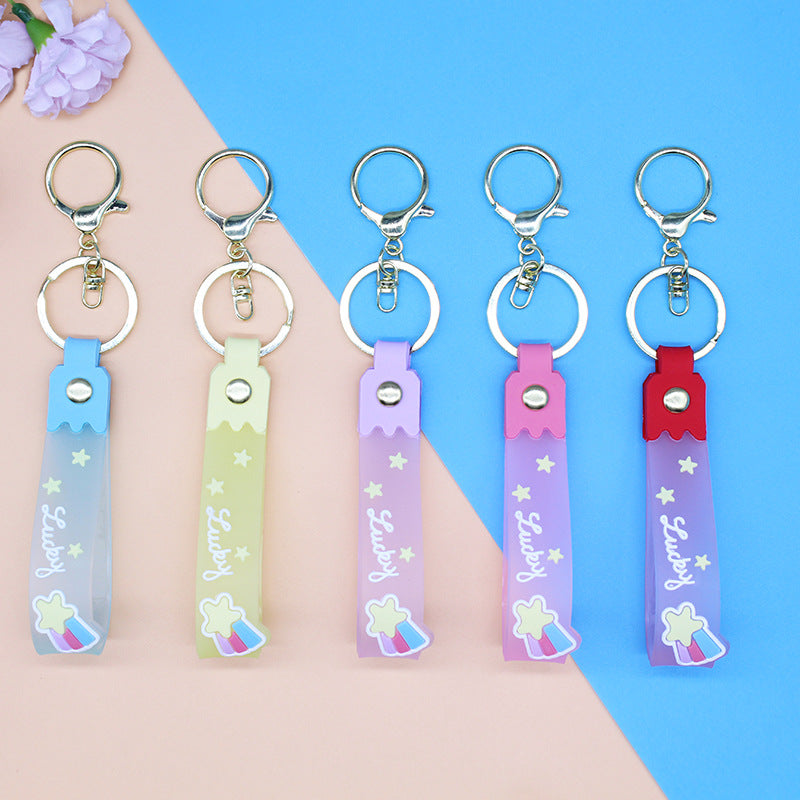 Unisex Cartoon Charm Schlüsselanhänger Brehn