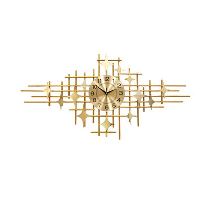 Moderne geometrische Wanduhr Kunst Brehn
