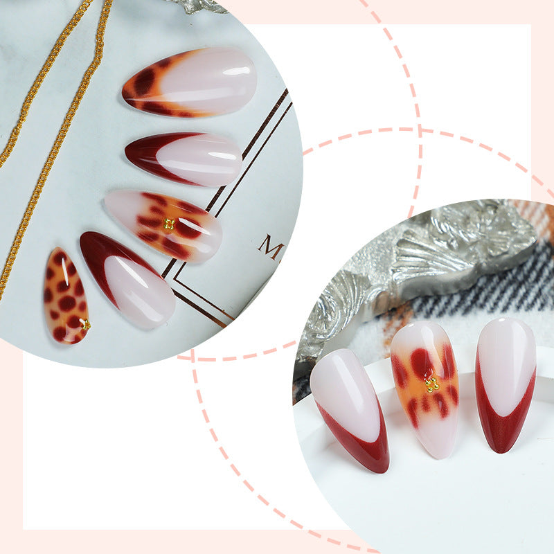 Modisches Press-On Nagelkunst Set Brehn