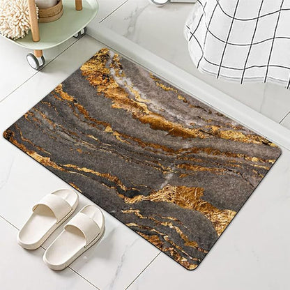 Stylische Wasserabweisende Badematte Brehn