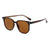 Damen Sonnenbrille im modernen quadratischen Rahmen Brehn