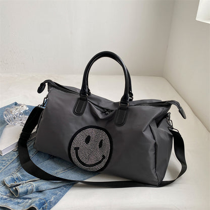 Modische Mehrfach-Taschen Lächelnd Druck Duffle Bag Brehn