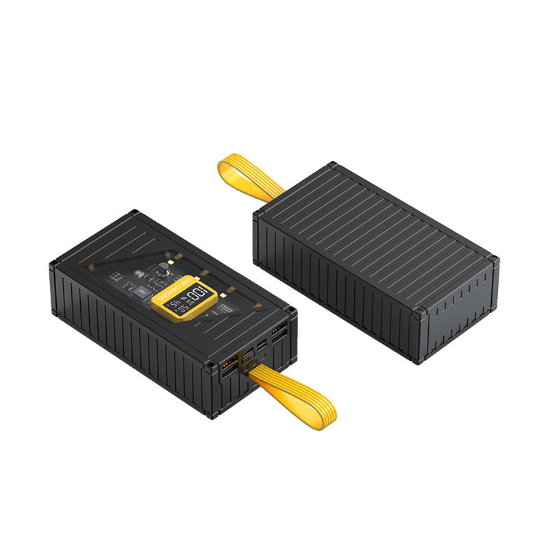 Tragbare Powerbank mit Integrierter Digitaler Ladestandsanzeige und Schnellladefunktion Brehn