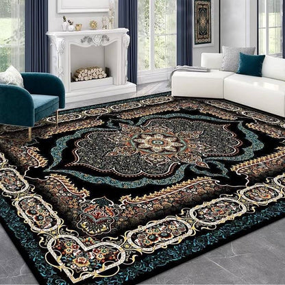 Luxuriöser Floral-Muster-Teppich