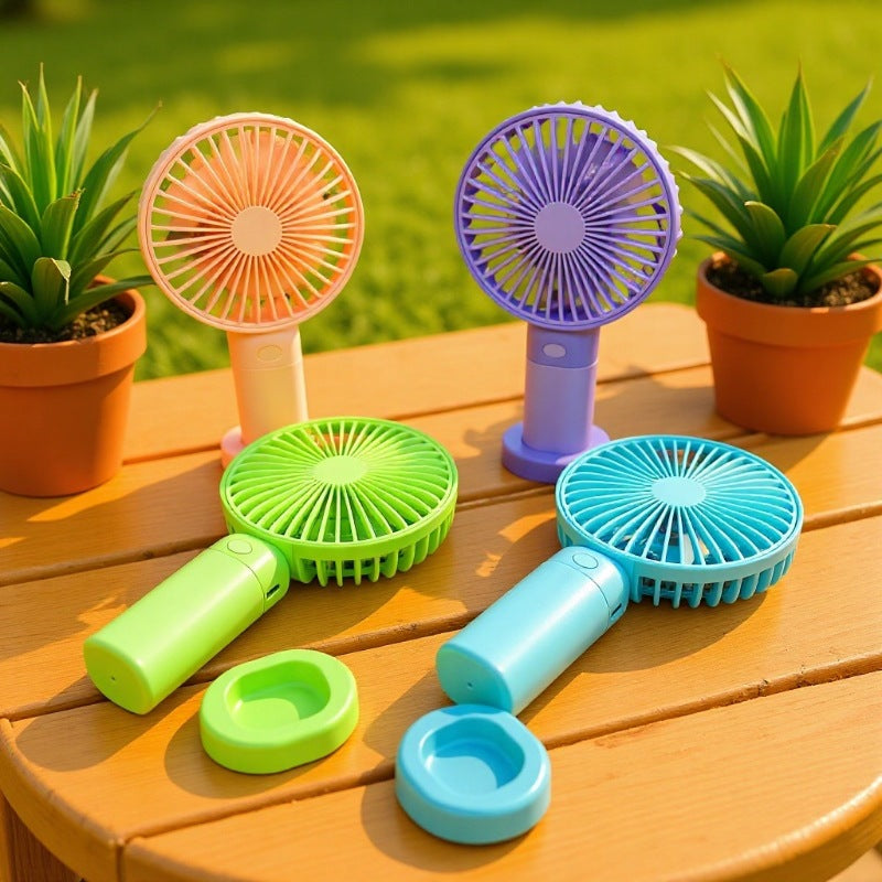 Unisex Tragbarer Mini Ventilator mit USB-Ladefunktion und mehrfachen Geschwindigkeitsstufen Brehn