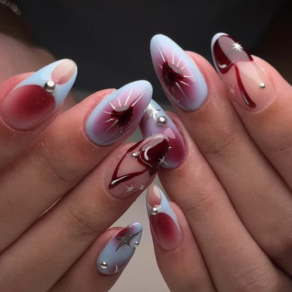 Elegante Kunstnägel mit stilvollen Akzenten Brehn