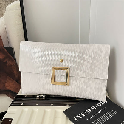 WoElegant Texturierte Abend Clutch Brehn