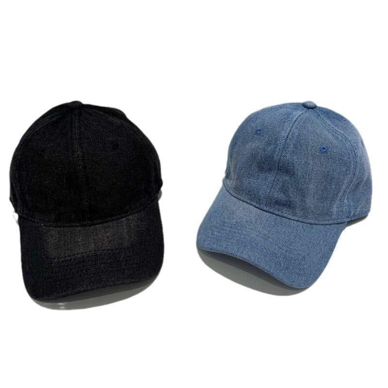 Damen klassische verstellbare Denim Baseballmütze Brehn